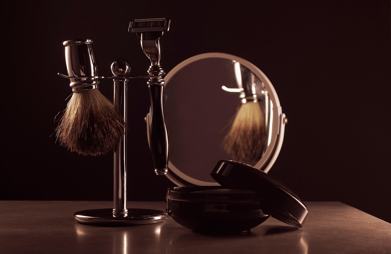 shaving, brush, razor, vintage, mirror, hygiene, shaving brush, shaving cream, retro, shaving, mirror, mirror, mirror, mirror, mirror